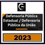 Defensoria Pública Estadual e Federal G7 2023) Defensoria Pública, Defensor, DPU